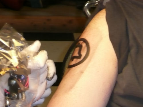 1969 Bell Logo tattoo